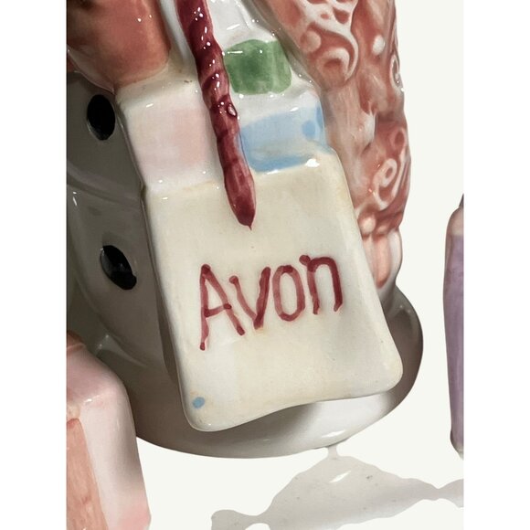 Avon Snowlady 2003 Presidents Club Holiday Gift Collection Serving Dish - Picture 6 of 16